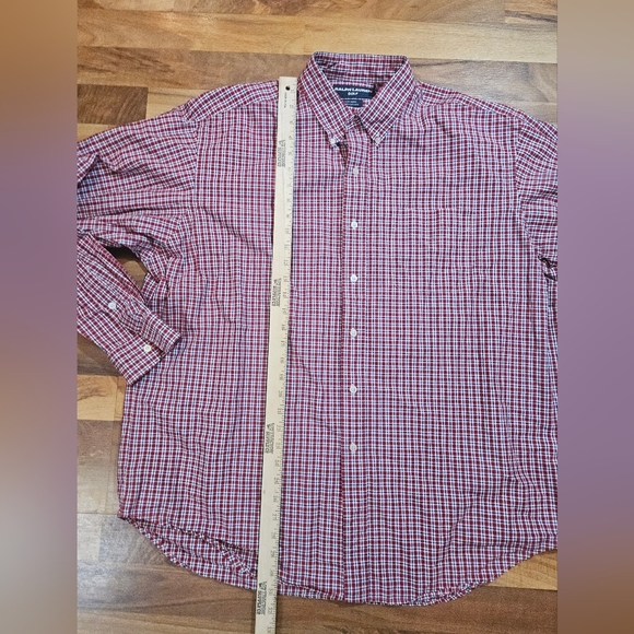 Ralph Lauren Golf Lofton Button-Down Plaid Shirt XL 100% Cotton. Preppy - Picture 5 of 8